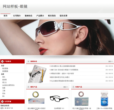 眼睛网店客户案例